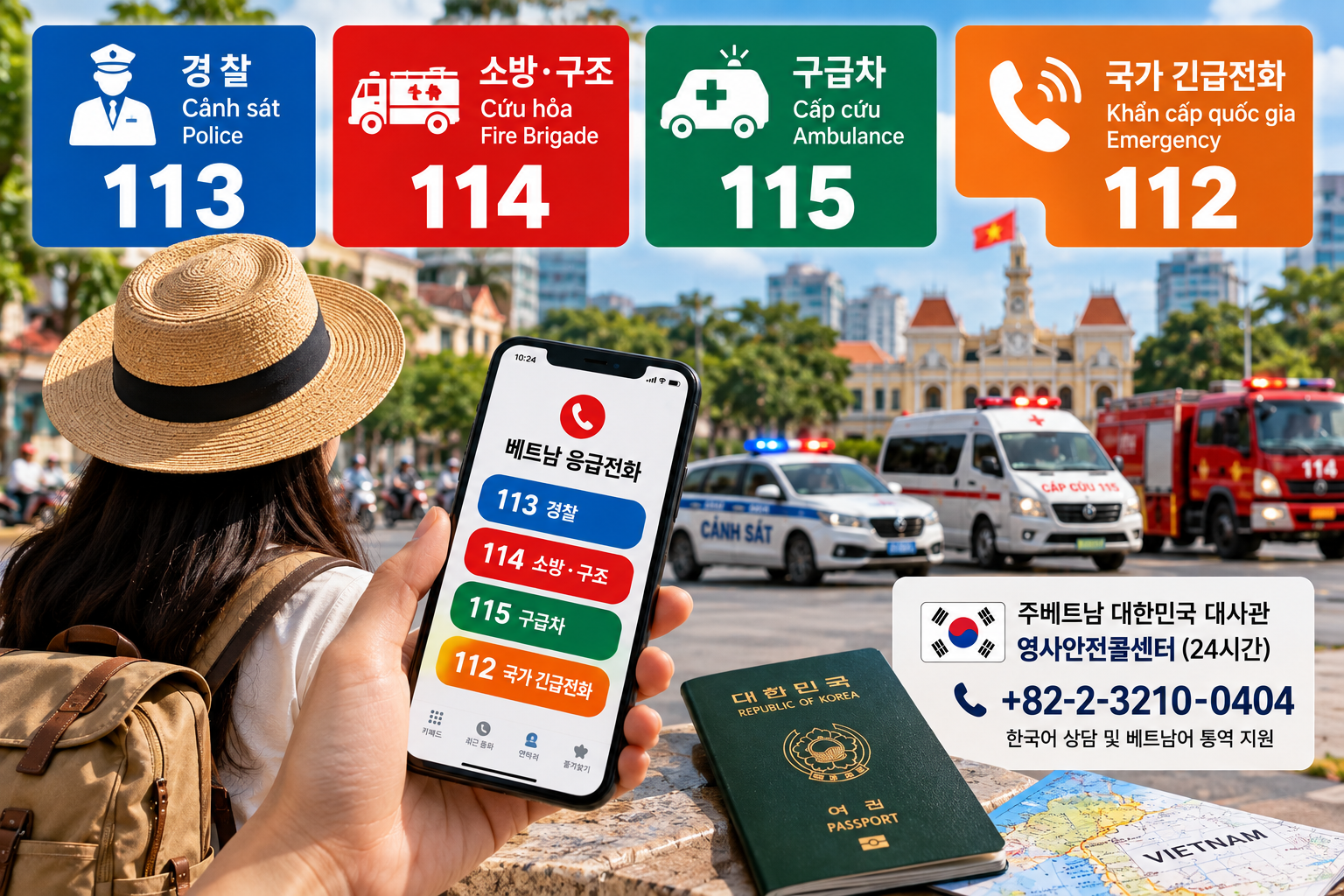 2026 베트남 응급전화 총정리